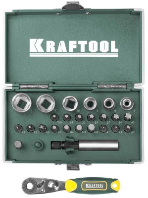 Набор бит X-Drive  KRAFTOOL 26 предм (26065-h26_en